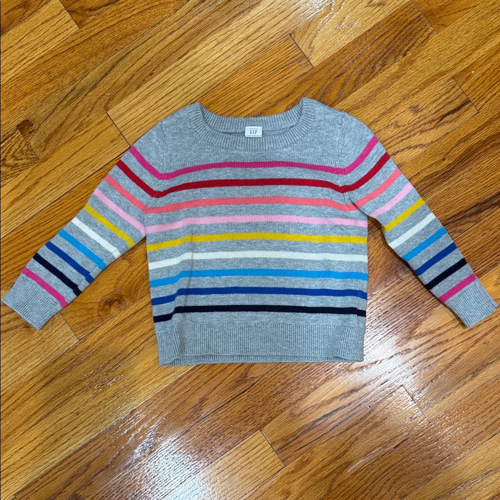 Gap Colorful Striped Kids Sweater